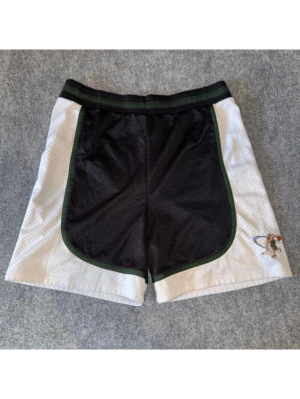 AND1 Baggy Mesh Hoop Shorts Mens MD Vtg y2k 90s Rare